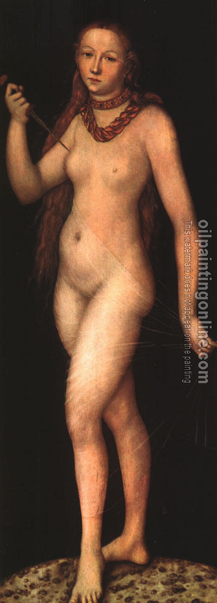 Lucas il Vecchio Cranach - Lucretia